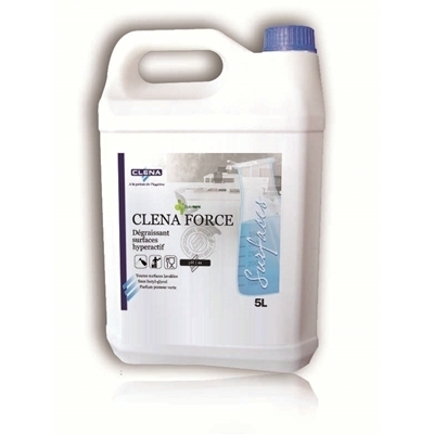 CLENA Force - dégraissant surfaces hyperactif - 5 l