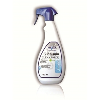 CLENA Force - dégraissant surfaces hyperactif - 750 ml