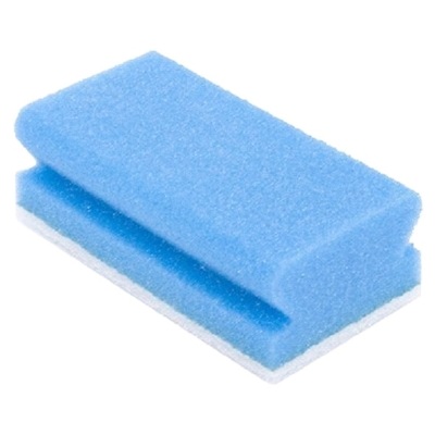 Eponge à récurer BLEUE/BLANCHE