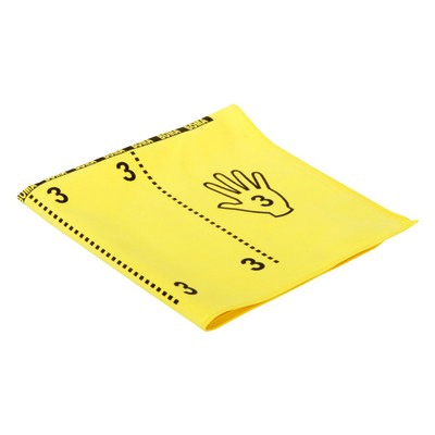 Lavette microfibres Greenspeed Topswipe avec impression de la technique de pliage - 40 x 40 cm - JAUNE