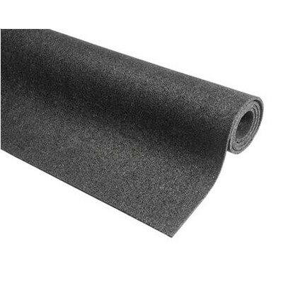 Rubb.ondermat 10mm 1.25m afsn.