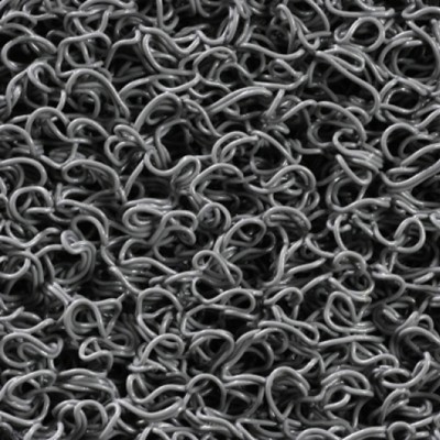 Tapis spaghetti sans dos - découpe au mètre courant, sur 1,2 m de largeur de rouleau - ANTHRACITE