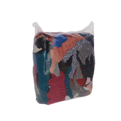 Poetsdoeken textiel - GEKLEURD - 10 kg