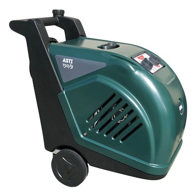 Warmwater hogedrukreiniger BOMA Asti 150/9 R - inclusief haspel - inclusief recupel
