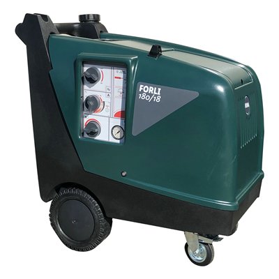 Warmwater hogedrukreiniger BOMA Forli 180/18 R - inclusief haspel - inclusief recupel