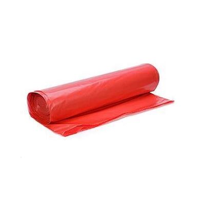 LD zak - 45 x 50 cm - T30 - 20 l - ROOD - rol 20 stuks