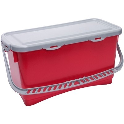 Seau avec couvercle hermétique Top-Down - 20 l - ROUGE