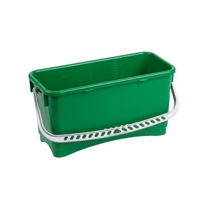 Bucket Top-Down with 2 hanging hooks - 20 l - GREEN