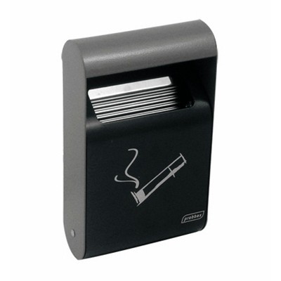 Cendrier mural rectangulaire - 1,5 l - GRIS