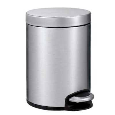Seau pédale - 5L INOX MAT