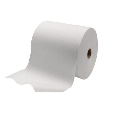 Handdoekrol - non woven - 40 m x 25 cm - WIT - 12 rollen