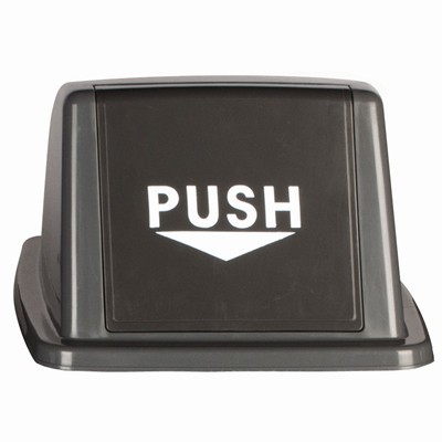 Push deksel dome afvb. Flat