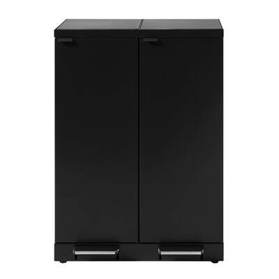 Bomabin Select Bica - 2 x 65 l - NOIR - pédale/pédale