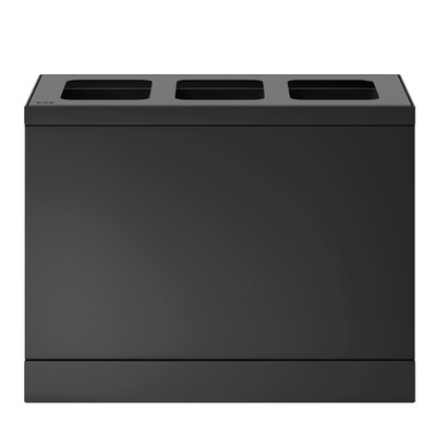 Bomabin Select Bica - 3 x 10 l - ANTRACIET - open/open/open