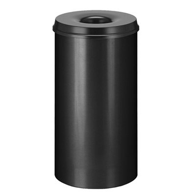 Vlamdovende afvalbak 50L ZW