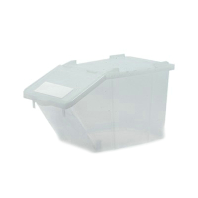 Recycling box - 45 l - TRANSPARENT