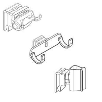 Set clips pour accessoires C-shuttle