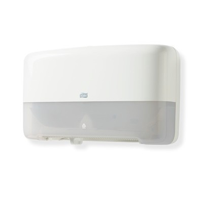 Distributeur Tork Elevation Toilet Paper Mini Jumbo Roll Twin - BLANC - 555500