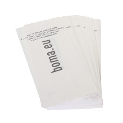 Paper sanitary bags - 100 pieces