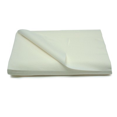 Disposable floorcloth - 70 x 50 cm - 80 g/m² - WHITE - pack of 50