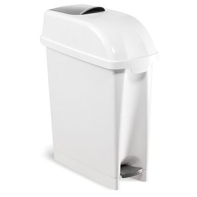 Admire sanitary bin - 17 l - floor model - WHITE