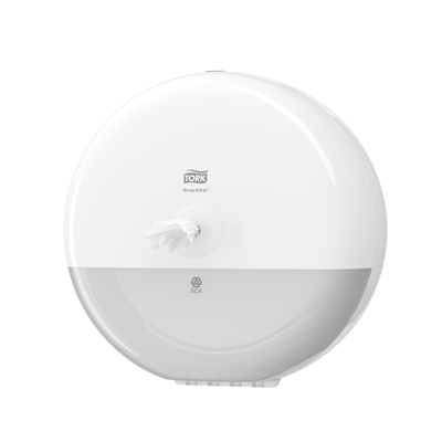 Distributeur papier toilette Tork SmartOne T8 - BLANC - 680000
