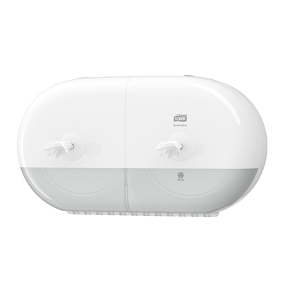 Distributeur Papier toilette Tork SmartOne Twin Mini T9 - BLANC - 682000