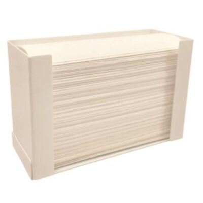 Table dispenser multifold hand towels - WHITE