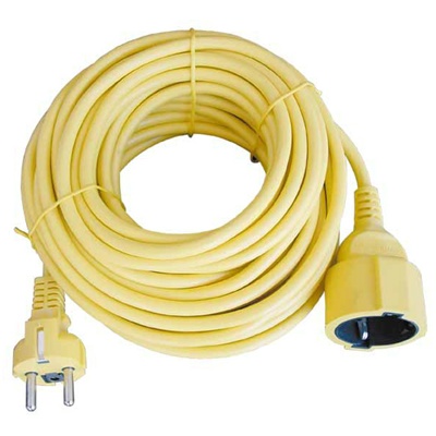 Verlengkabel - 10 m - 3 x 1,5 mm²