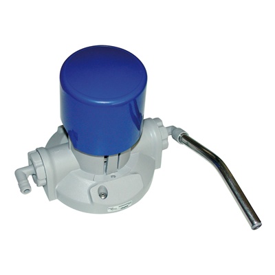 Pompe man. prodose bouton BLEU