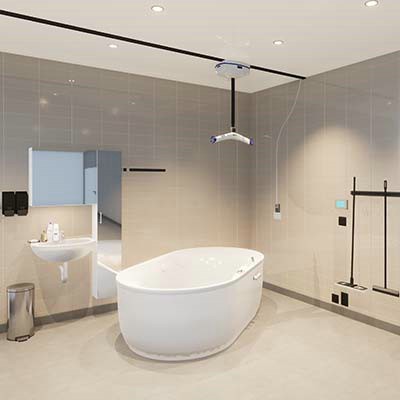 Salle de bain commune
