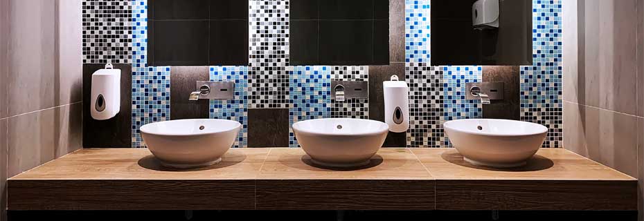Here's how to clean all areas of a sanitary space