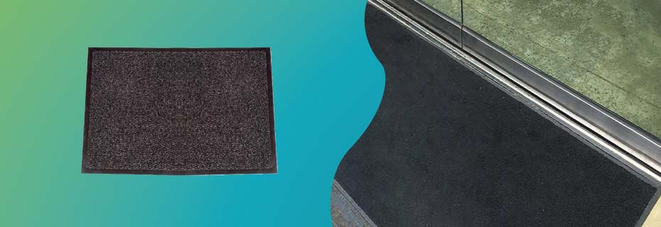 Une entrée bien propre grâce à un tapis anti-salissures