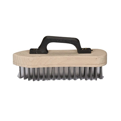 118340: Brosse en acier ovale