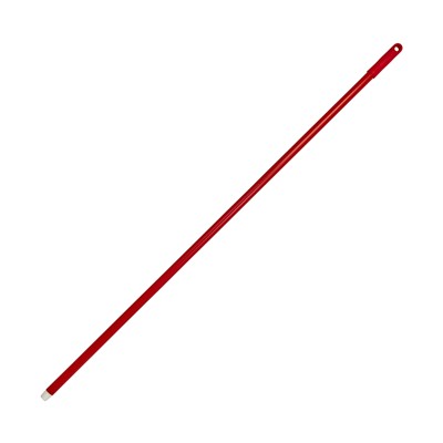 122373: Manche en fibre de verre avec filet - 140 cm - ROUGE