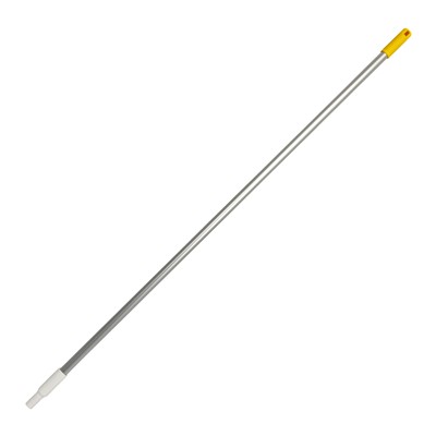 125375: Manche en aluminium avec filet - 150 cm - JAUNE