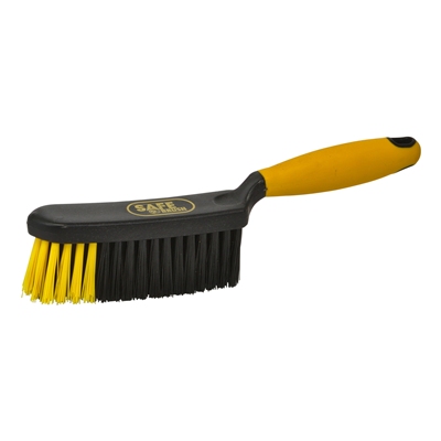 170450: Balayette industrie dure - 28 cm - NOIR/JAUNE