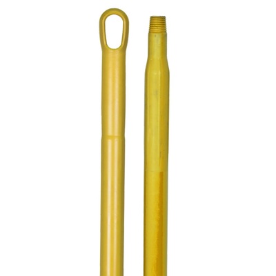 170900: Manche monobloc ergonomique avec filet - 150 cm - JAUNE