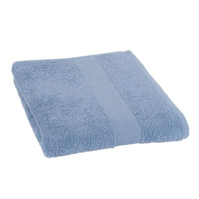 231004: Serviette de bain - 70 x 140 cm - BLEU