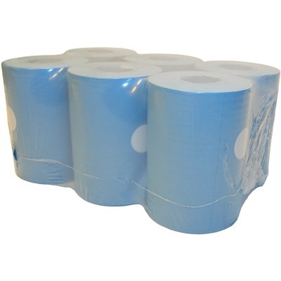 774951: Omniwipe Strong - 76 m x 23 cm - BLEU - 6 rouleaux