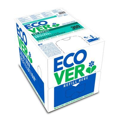 283009: Ecover Lessive Liquide Lavande -  15 l - bag-in-box - 11 langues