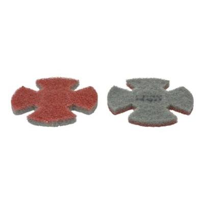 444334: Pad twister ROUGE pour I-Mop XL - set de 2