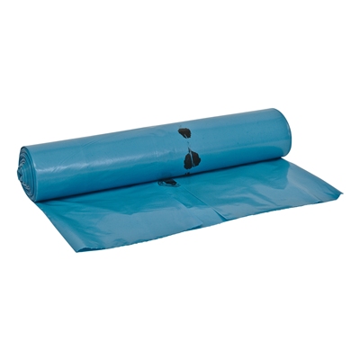 620339: Sac HD - 58 x 100 cm - T23 - 75 l - BLEU - rouleau 20 pieces