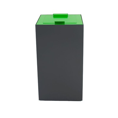 750541: Bomabin Select Modus - 90 l - GRIS - couvercle fermé - VERT